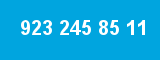 923 245 85 11